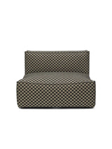 Catena Sofa Center L100 Check, sand/black fra Ferm Living - 1 - Jacobsen Plus