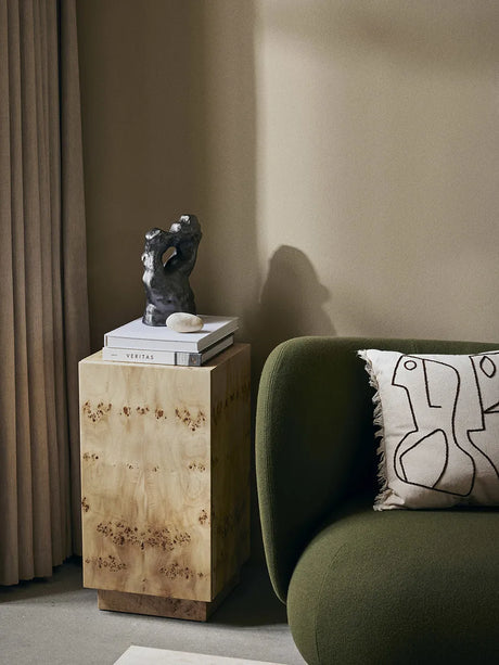 Figure Cushion, off-white/coffee von Ferm Living - 3 - Jacobsen Plus