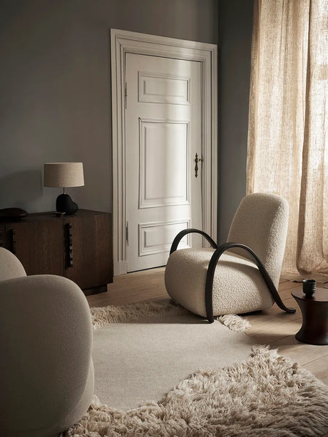 Buur Lounge Chair, nordic bouclé fra Ferm Living - 2 - Jacobsen Plus