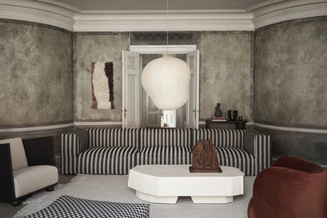Catena Sofa Center Louisiana, sand/black von Ferm Living - 3 - Jacobsen Plus