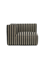 Catena Armlehne Links Louisiana, sand/schwarz von Ferm Living - 1 - Jacobsen Plus