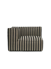 Catena Armlehne Links Louisiana, sand/schwarz von Ferm Living
