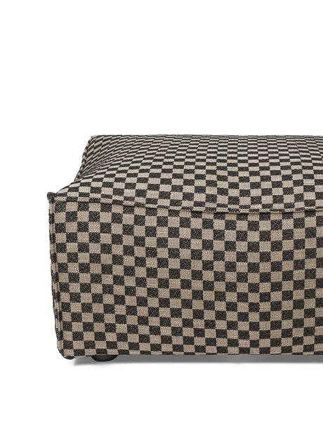 Catena Pouf L501 Check, sand/schwarz von Ferm Living - 3 - Jacobsen Plus