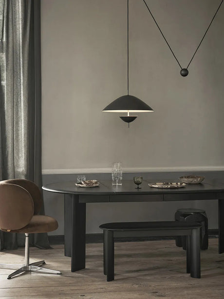 Lod Pendant, blackened iron von Ferm Living - 2 - Jacobsen Plus