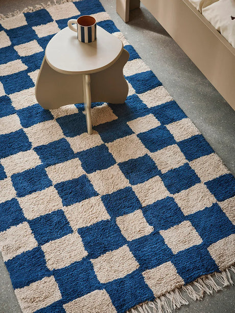 Mara Waschbarer Teppich 90 x 150 cm, deep blue von Ferm Living - 2 - Jacobsen Plus
