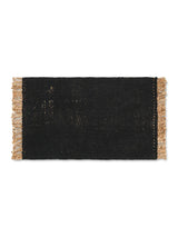 Block Mat von Ferm Living - Black-Natural - Jacobsen Plus