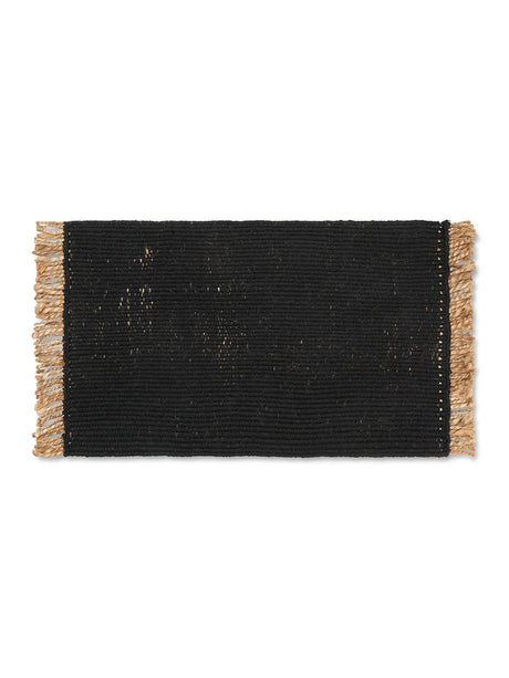 Block Mat von Ferm Living - Black-Natural - Jacobsen Plus