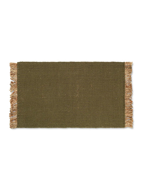 Block Mat von Ferm Living - Olive-Natural - Jacobsen Plus