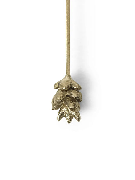 Forest Christmas Tree Candle Holders, Set à 4 Stück, Messing von Ferm Living - 4 - Jacobsen Plus