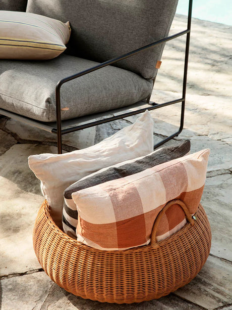 Braided Basket, niedrig von Ferm Living - 4 - Jacobsen Plus