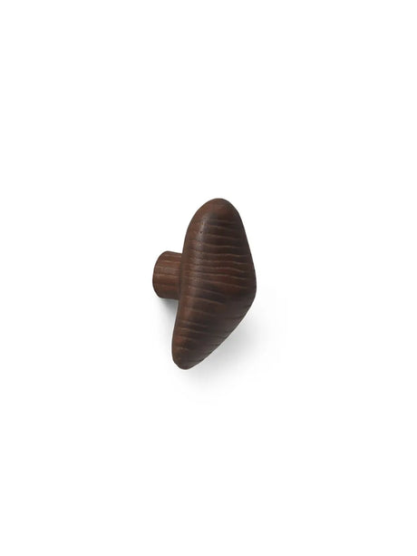 Cairn Hooks, Set aus 2 Stück von Ferm Living - Dunkelbraun - Jacobsen Plus