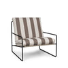 Black - Stripe - Chocolate