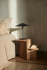 Distinct Side Table, Dunkelbrauner Travertin von Ferm Living - 2 - Jacobsen Plus
