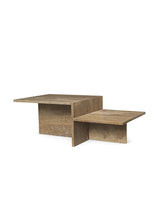 Distinct Coffee Table, Dunkelbrauner Travertin von Ferm Living - 1 - Jacobsen Plus