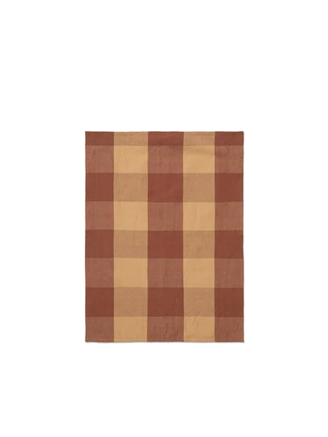 Hale Tea Towel von Ferm Living - Golden Brown-Silver Fern - Jacobsen Plus
