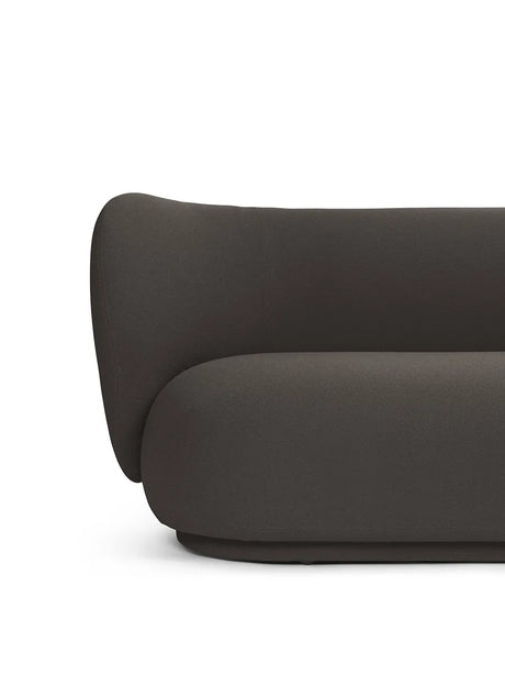 Rico Sofa 2 Grain, chocolate von Ferm Living - 4 - Jacobsen Plus