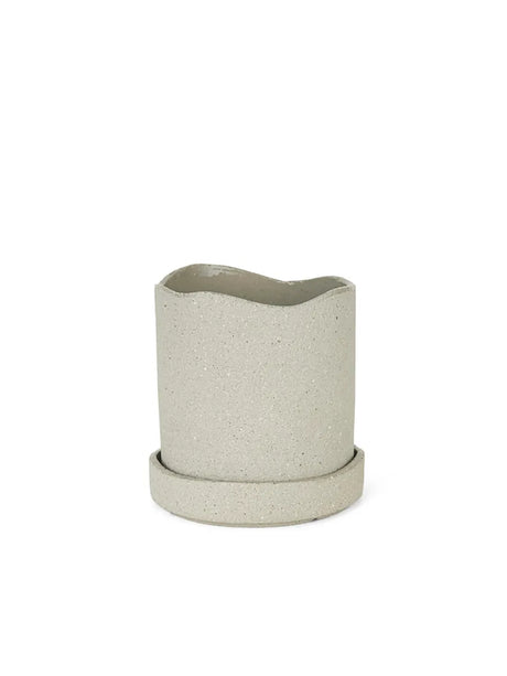 Uneru Pot, Ø13 von Ferm Living - Grey - Jacobsen Plus