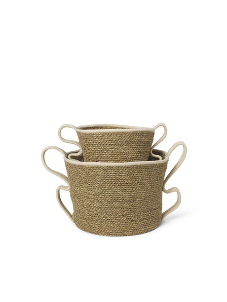 Verso Baskets, Set à 2 Stk. von Ferm Living - Ziegel - Jacobsen Plus