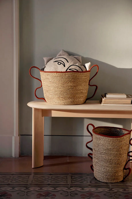 Verso Baskets, Set à 2 Stk. von Ferm Living - Ziegel - Jacobsen Plus