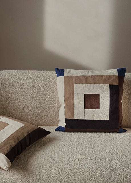 Border Patchwork Cushion von Ferm Living - 2 - Jacobsen Plus