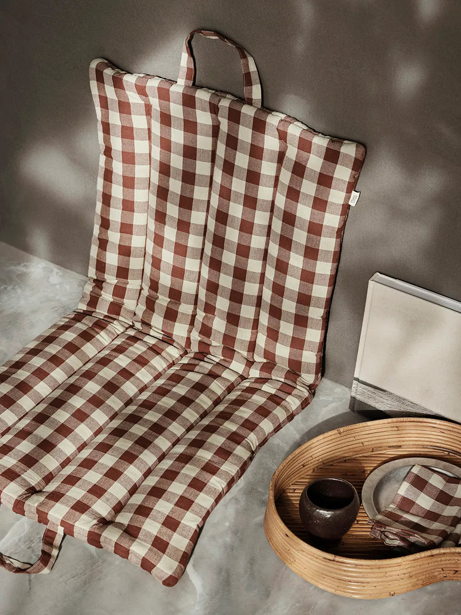 Bothy Check Folding Mat von Ferm Living - 2 - Jacobsen Plus