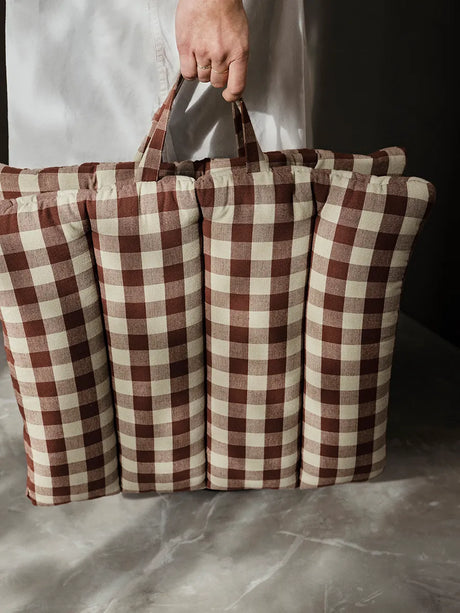 Bothy Check Folding Mat von Ferm Living - 3 - Jacobsen Plus