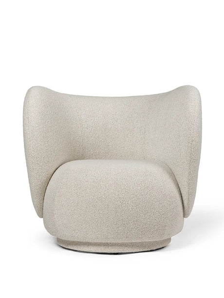 Rico Lounge Chair, soft Bouclé von Ferm Living - 1 - Jacobsen Plus