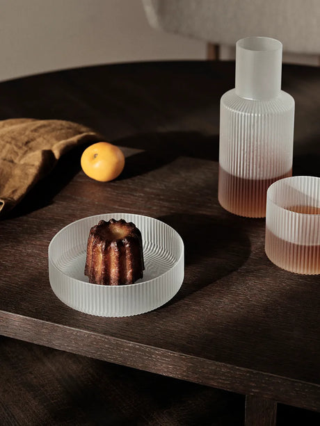 Ripple Servierschalen Frosted, Set à 4 von Ferm Living - 2 - Jacobsen Plus