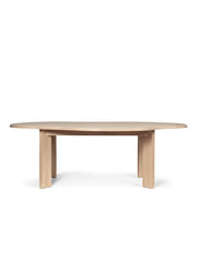Tarn Dining Table 220, weiß geölt von Ferm Living