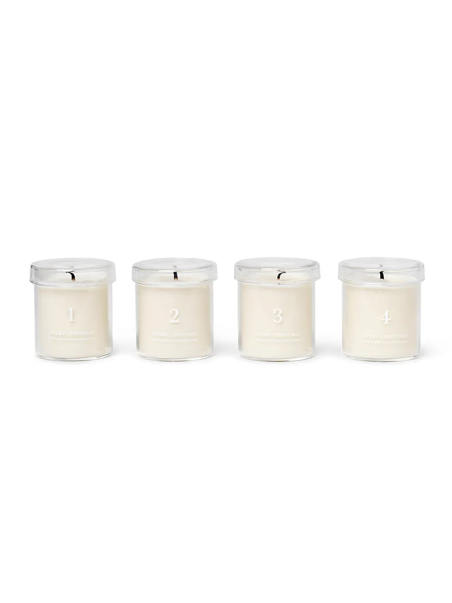 Scented Adventskerzen von Ferm Living - Weiß - Jacobsen Plus