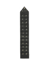 Star Christmas Calendar, Narrow von Ferm Living - Dark Green-Gold - Jacobsen Plus