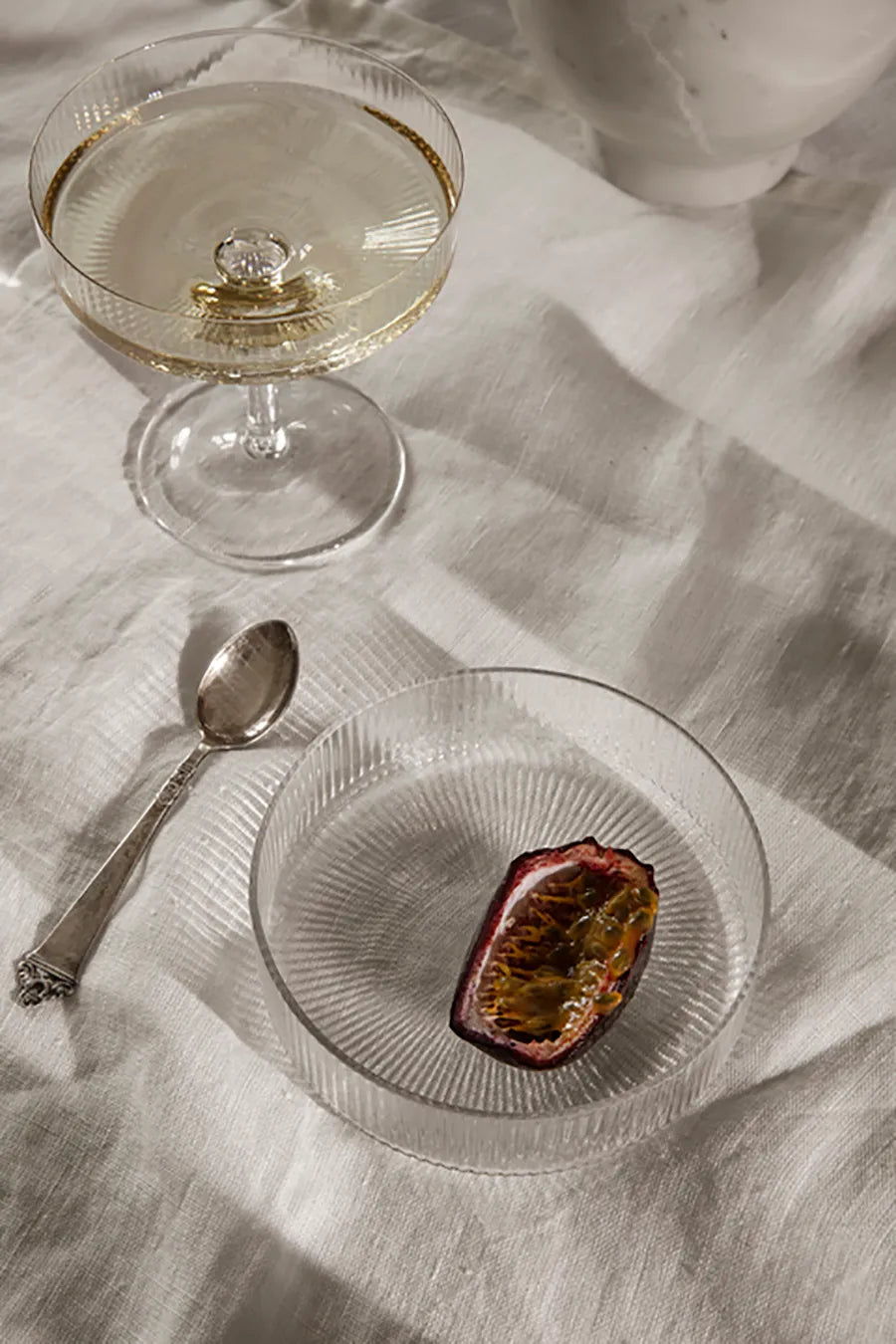 Ripple Serving Bowls Clear, Set á 4 von Ferm Living - 2 - Jacobsen Plus