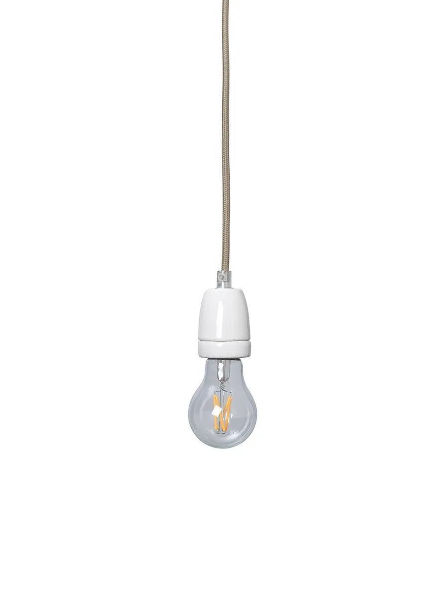 Fabric Cord Set Ceramic Socket, Kaschmir von Ferm Living - 1 - Jacobsen Plus