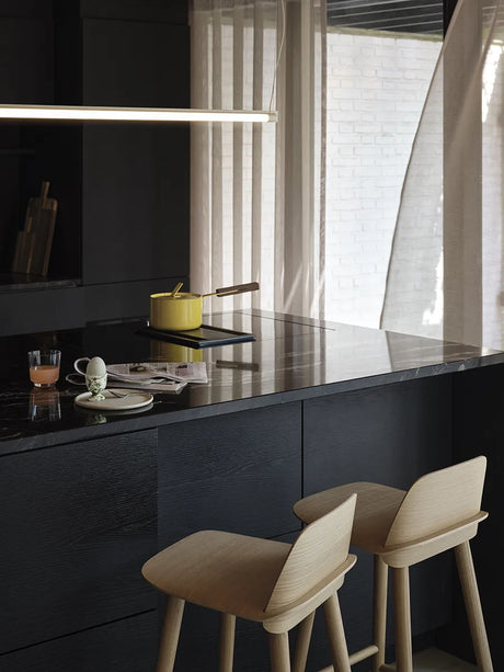 Fine Suspension Lamp, 90 cm von Muuto - Schwarz - Jacobsen Plus