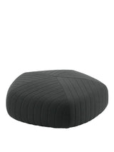 Five Pouf, x-large fra Muuto - Fiord - 991 - Mørk Grøn - Jacobsen Plus