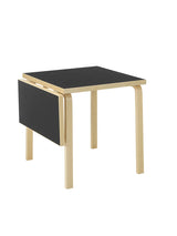 Aalto Table Foldable, DL81C fra Artek - Sort Linoleum - Jacobsen Plus