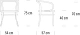 209 Armstuhl, Buche von Thonet - 4 - Jacobsen Plus