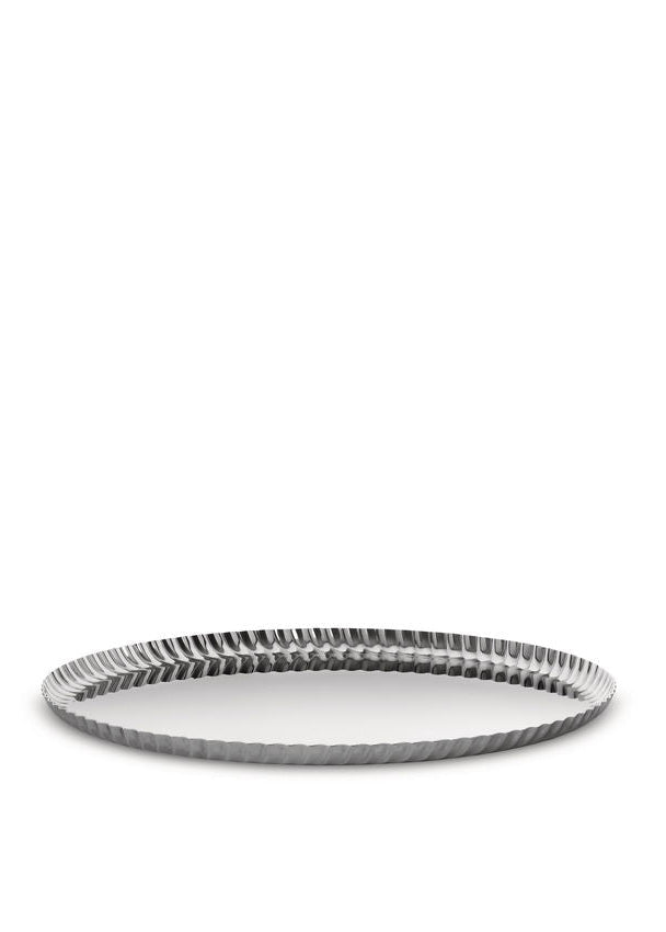Alessi pleats bakke 31 cm, fra Alessi - Stål - Jacobsen Plus