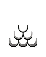 Noè Modular bottle holder von Alessi - Schwarz - Jacobsen Plus
