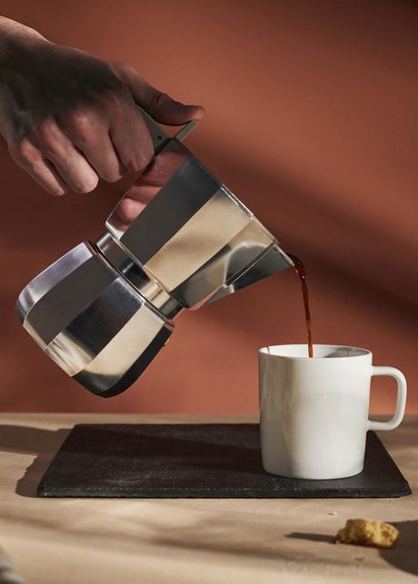 Moka espresso kaffebrygger, aluminium fra Alessi - 1 - Jacobsen Plus