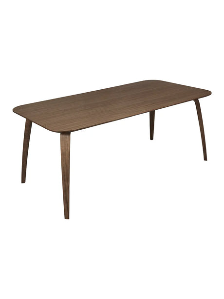 GUBI Esstisch, 200 x 100 cm von GUBI - Schwarze lackierte Esche - Jacobsen Plus