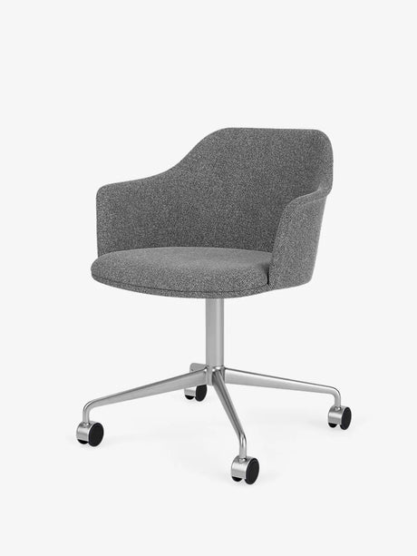 Rely HW51 Stuhl von &Tradition - Hallingdal 166 / Poliertes Aluminium - Jacobsen Plus