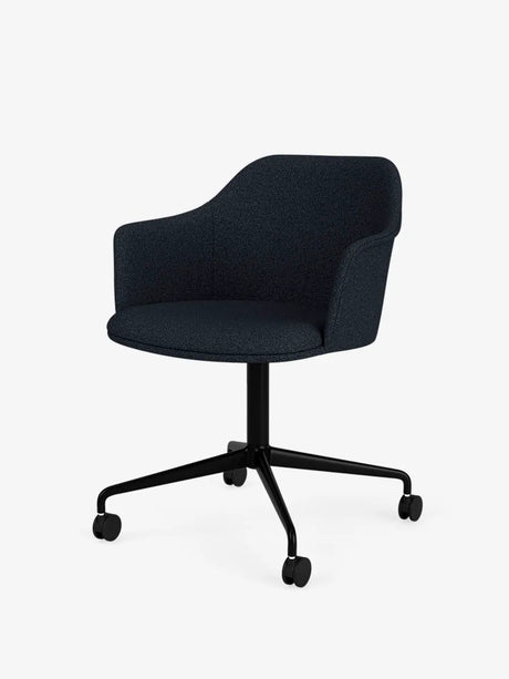 Rely HW51 Stuhl von &Tradition - Hallingdal 180 / Schwarzes Aluminium - Jacobsen Plus