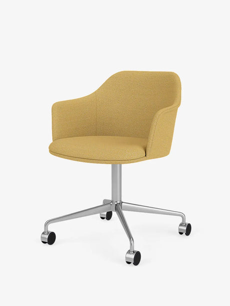 Rely HW51 Stuhl von &Tradition - Hallingdal 407 / Poliertes Aluminium - Jacobsen Plus