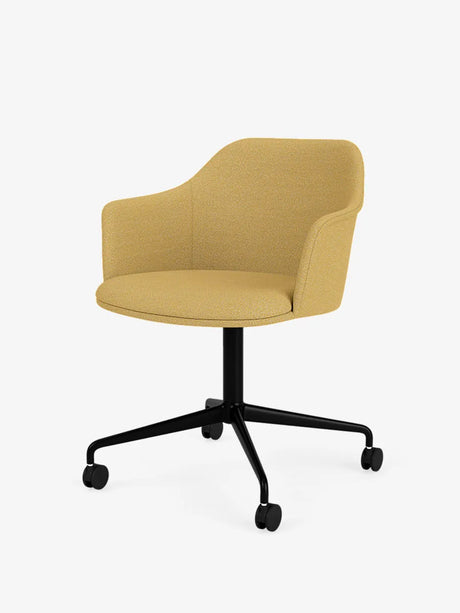 Rely HW51 Stuhl von &Tradition - Hallingdal 407 / Schwarzes Aluminium - Jacobsen Plus