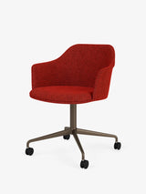 Rely HW51 Stol fra &Tradition - Hallingdal 596 / Bronzed aluminium - Jacobsen Plus