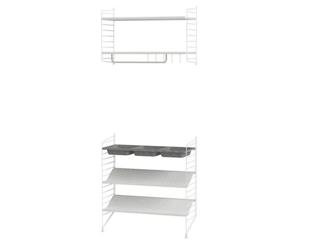 Hallway B, entréreol fra String Furniture - Hvid - Jacobsen Plus