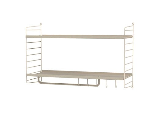 Hallway D, entréreol fra String Furniture - Beige - Jacobsen Plus