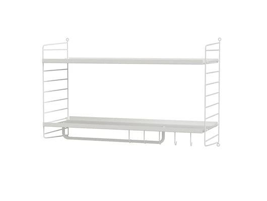 Hallway D, entréreol fra String Furniture - Hvid - Jacobsen Plus