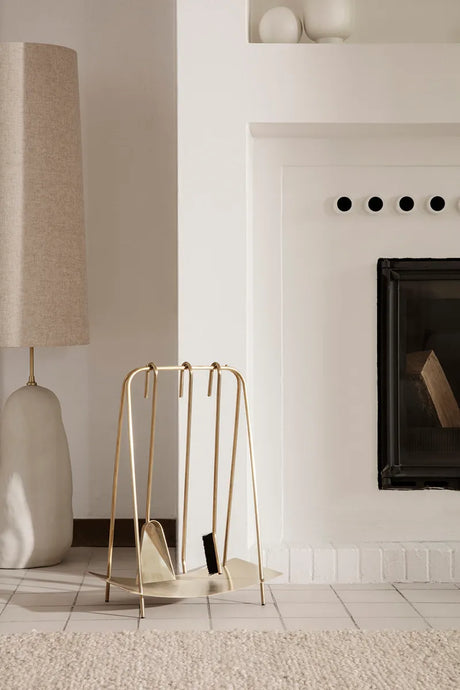 Hebe Lampe Base, groß von Ferm Living - Off-White - Jacobsen Plus